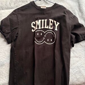 H-m Women's Black T-shirt